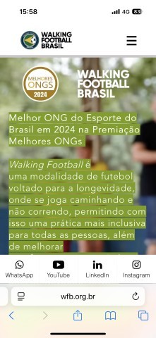 Imagem de Walking Footbal Brasil